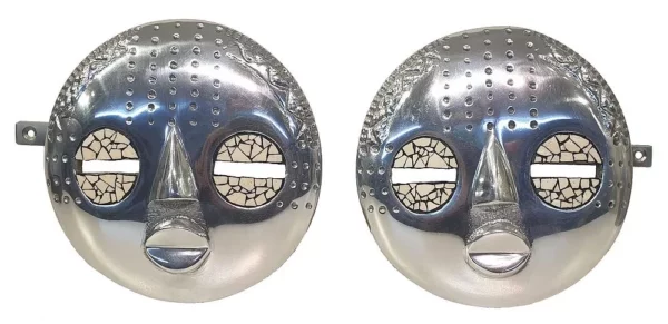Baluba Mask tie backs (pair) - Image 3