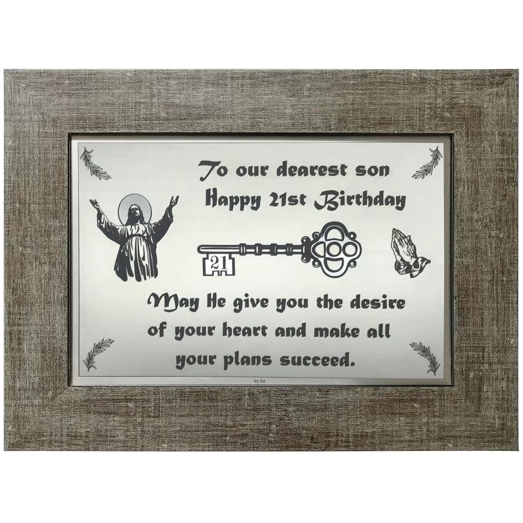 21st birthday plaque #5