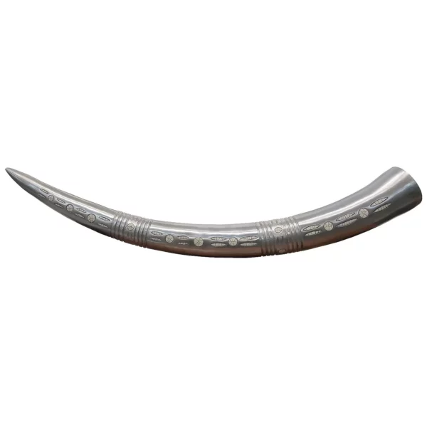 Elephant tusk sculpture