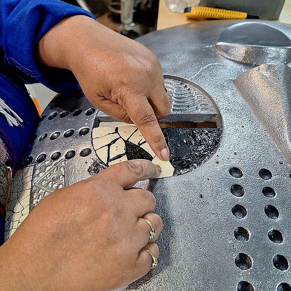 Baluba Mask manufacturing