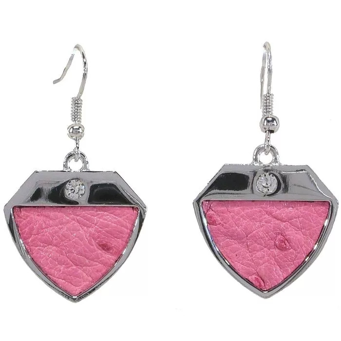 Earrings - pink