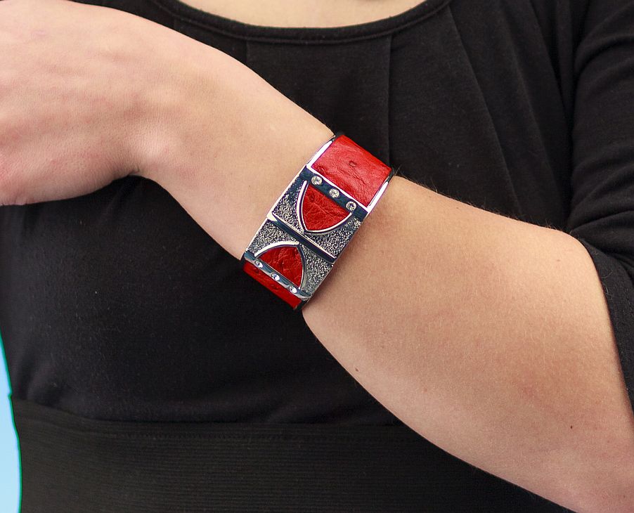 Bangle - Flame Red - Image 2