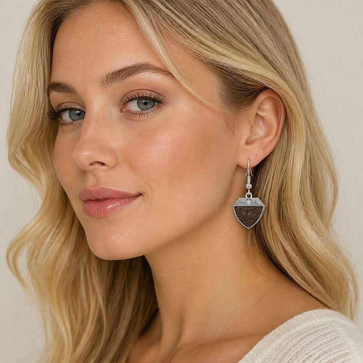 Earrings - kango tabac - Image 2