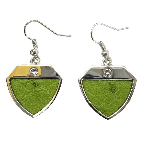 Earrings - chartreuse
