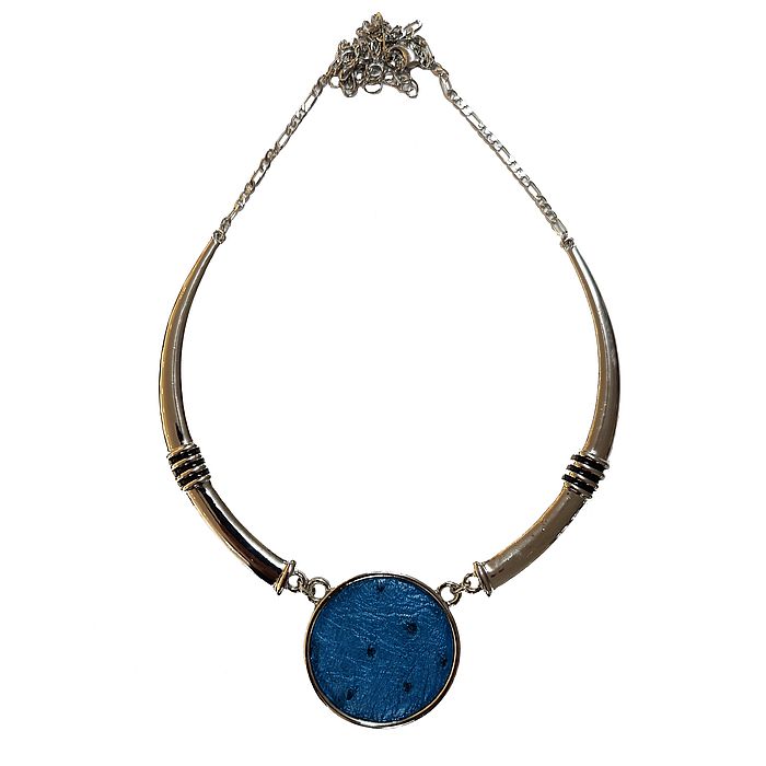 Tusk necklace - Mod blue