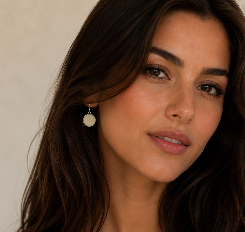 Earrings round - soia - Image 2
