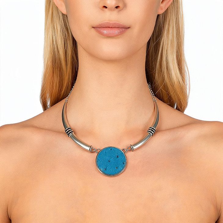 Tusk necklace - Mod blue - Image 3