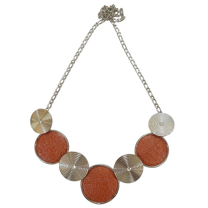 Ostrich Necklace - Sienna