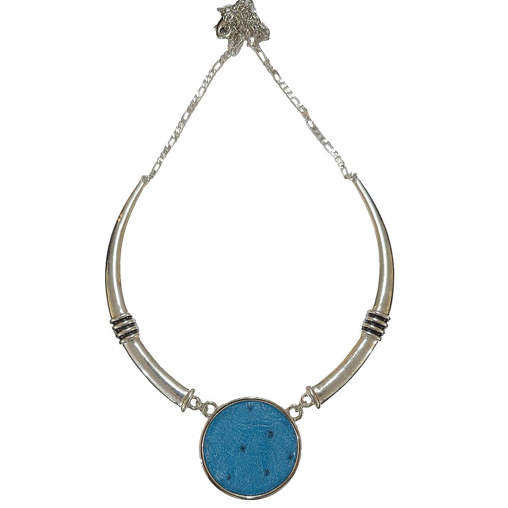 Tusk necklace - turquoise
