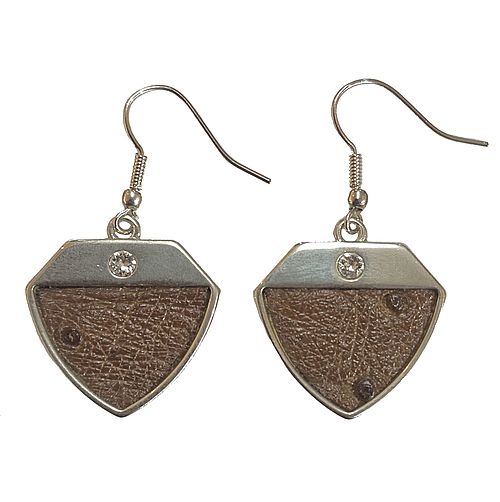Earrings - taupe
