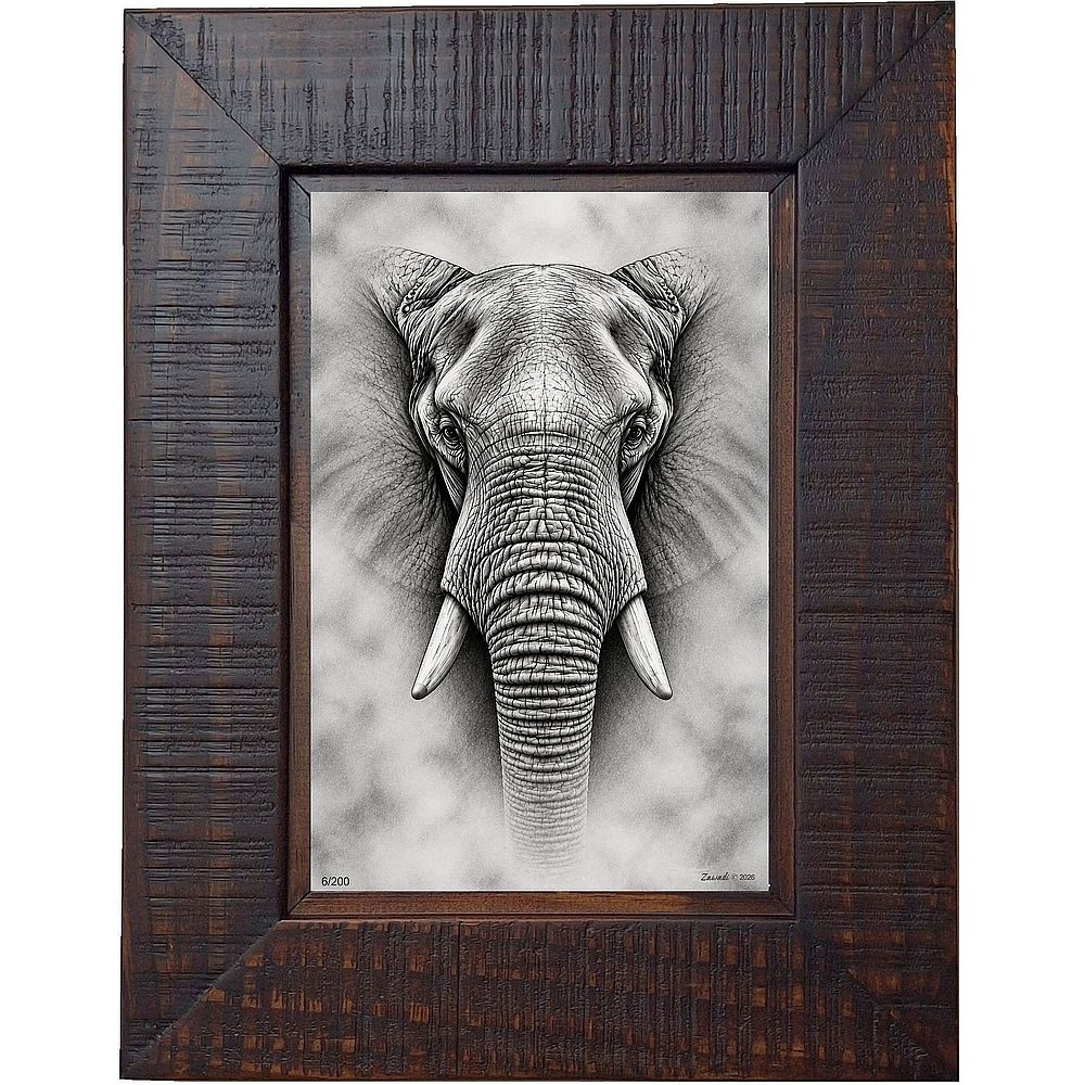 Kitchwa - elephant portrait