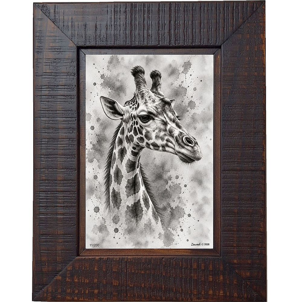 Marefu - Giraffe portrait